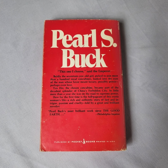 Imperial Woman by Pearl S. Buck vintage paperback novel 1964 softcover book GUC - Picture 2 of 3